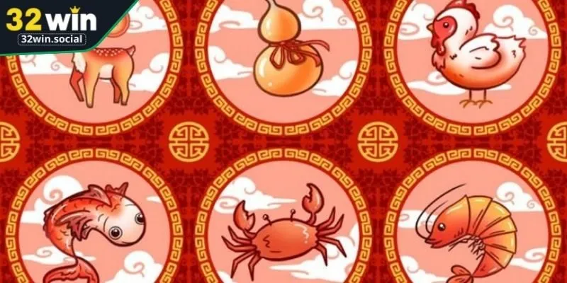Bầu Cua Tôm Cá hiển thị biểu tượng rõ ràng, bố cục trực quan