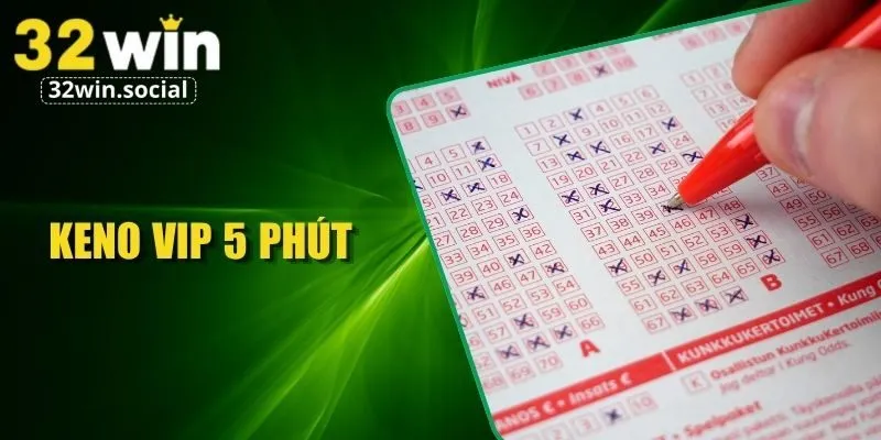 Keno VIP 5 phút